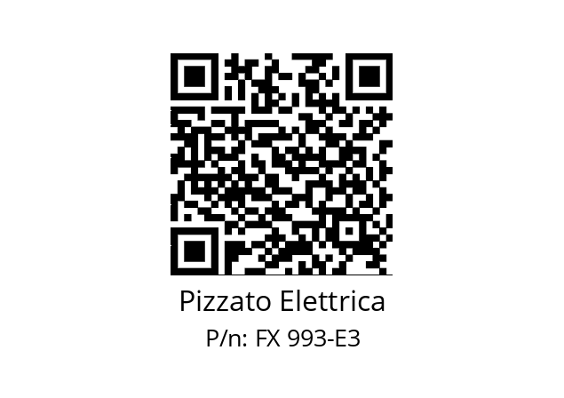   Pizzato Elettrica FX 993-E3