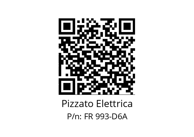   Pizzato Elettrica FR 993-D6A