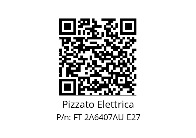   Pizzato Elettrica FT 2A6407AU-E27