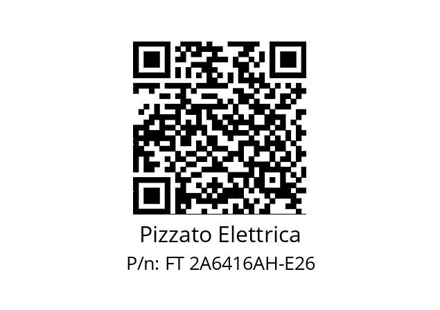   Pizzato Elettrica FT 2A6416AH-E26