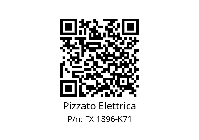   Pizzato Elettrica FX 1896-K71