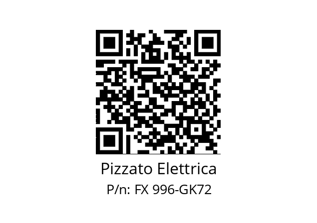   Pizzato Elettrica FX 996-GK72