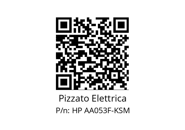   Pizzato Elettrica HP AA053F-KSM