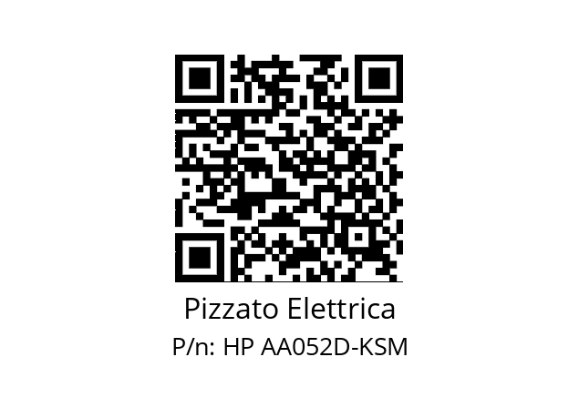   Pizzato Elettrica HP AA052D-KSM