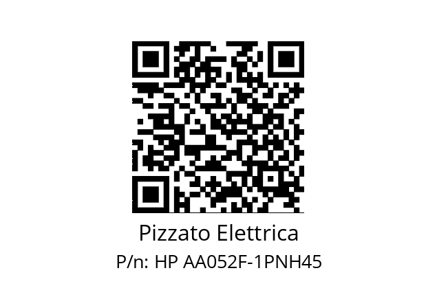   Pizzato Elettrica HP AA052F-1PNH45