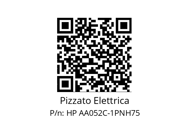   Pizzato Elettrica HP AA052C-1PNH75