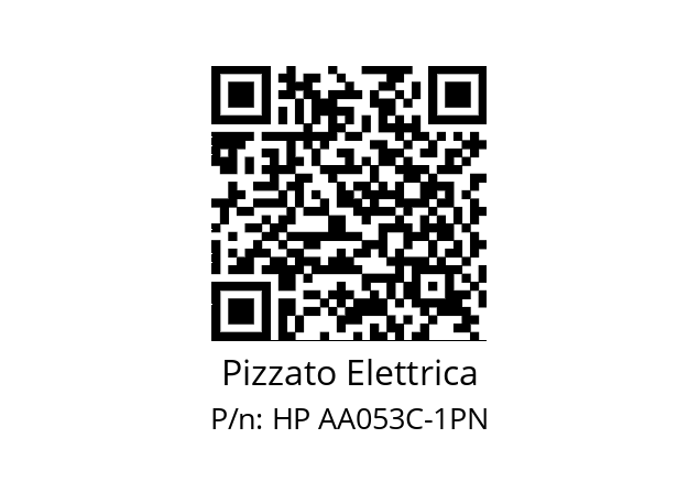   Pizzato Elettrica HP AA053C-1PN