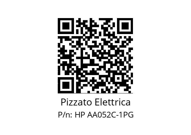   Pizzato Elettrica HP AA052C-1PG