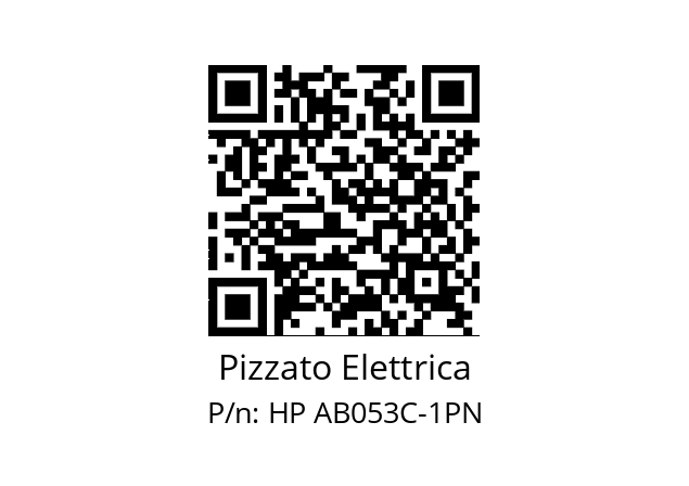   Pizzato Elettrica HP AB053C-1PN