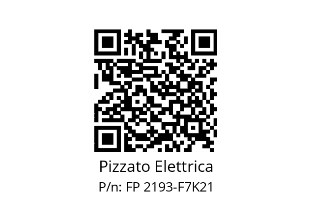   Pizzato Elettrica FP 2193-F7K21