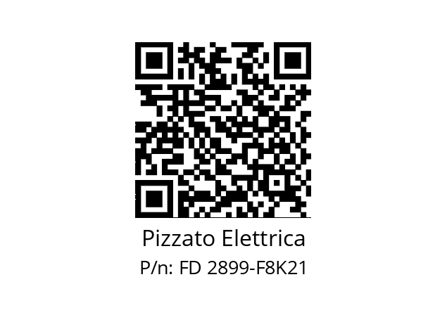   Pizzato Elettrica FD 2899-F8K21