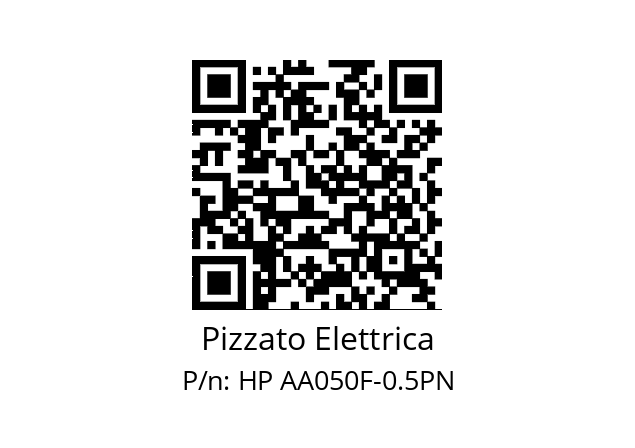   Pizzato Elettrica HP AA050F-0.5PN