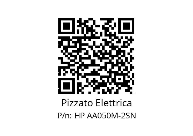   Pizzato Elettrica HP AA050M-2SN