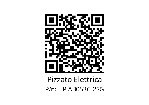   Pizzato Elettrica HP AB053C-2SG