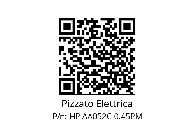   Pizzato Elettrica HP AA052C-0.45PM