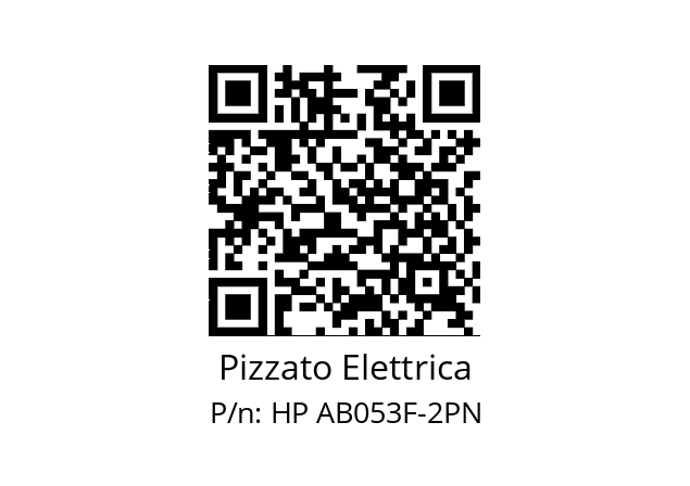   Pizzato Elettrica HP AB053F-2PN