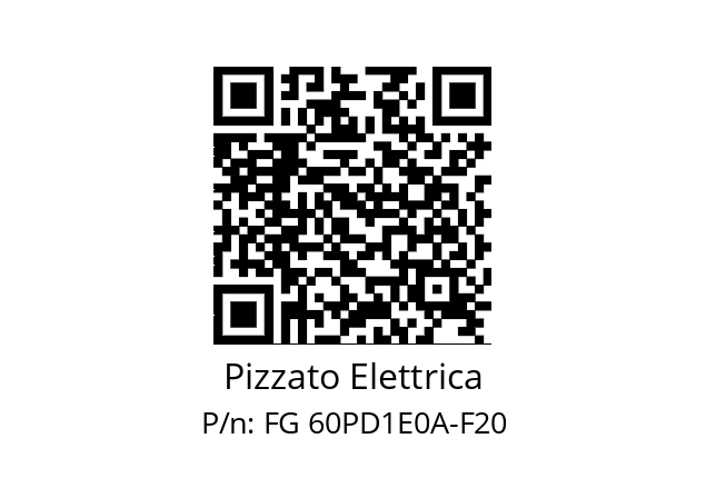   Pizzato Elettrica FG 60PD1E0A-F20