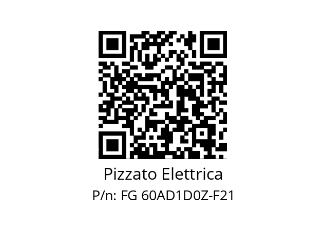   Pizzato Elettrica FG 60AD1D0Z-F21