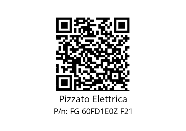   Pizzato Elettrica FG 60FD1E0Z-F21