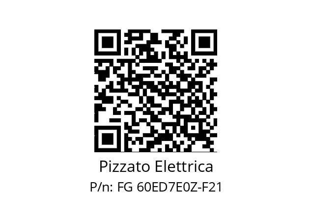   Pizzato Elettrica FG 60ED7E0Z-F21