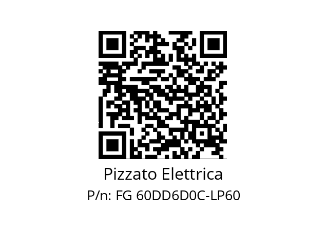   Pizzato Elettrica FG 60DD6D0C-LP60