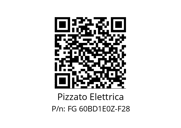   Pizzato Elettrica FG 60BD1E0Z-F28