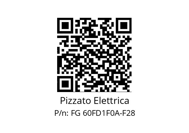   Pizzato Elettrica FG 60FD1F0A-F28