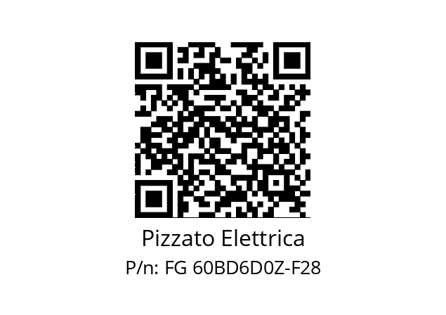   Pizzato Elettrica FG 60BD6D0Z-F28