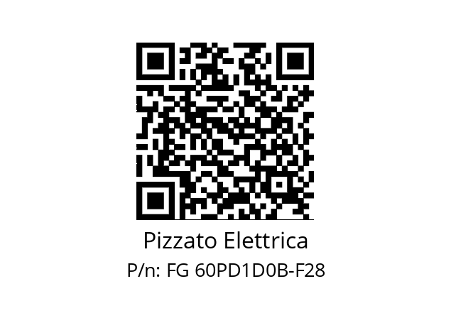   Pizzato Elettrica FG 60PD1D0B-F28