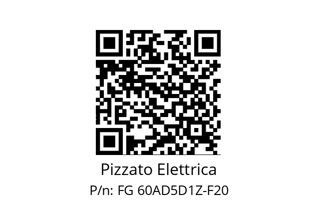   Pizzato Elettrica FG 60AD5D1Z-F20