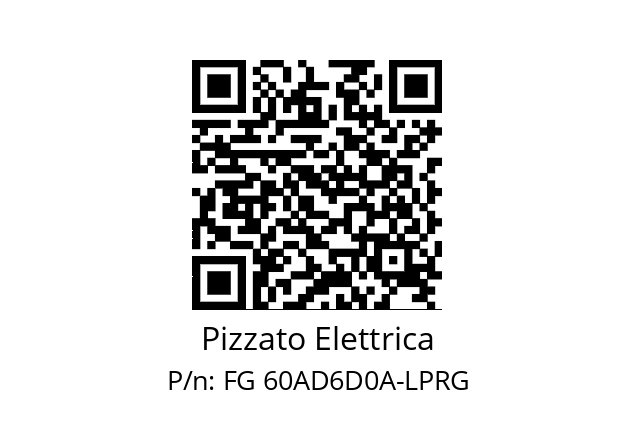   Pizzato Elettrica FG 60AD6D0A-LPRG