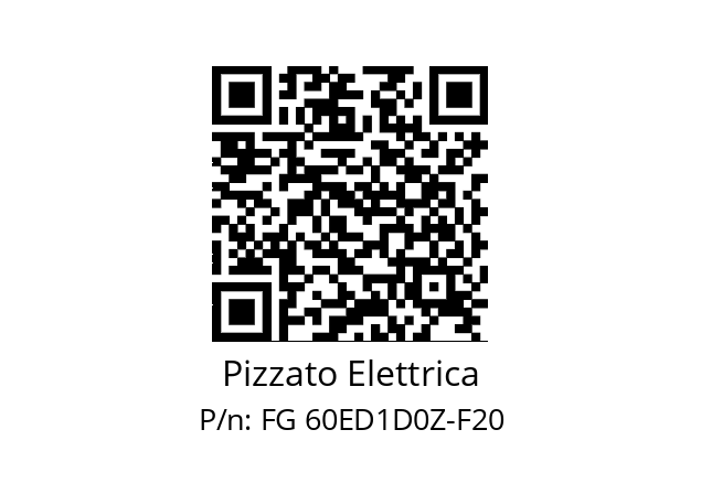   Pizzato Elettrica FG 60ED1D0Z-F20