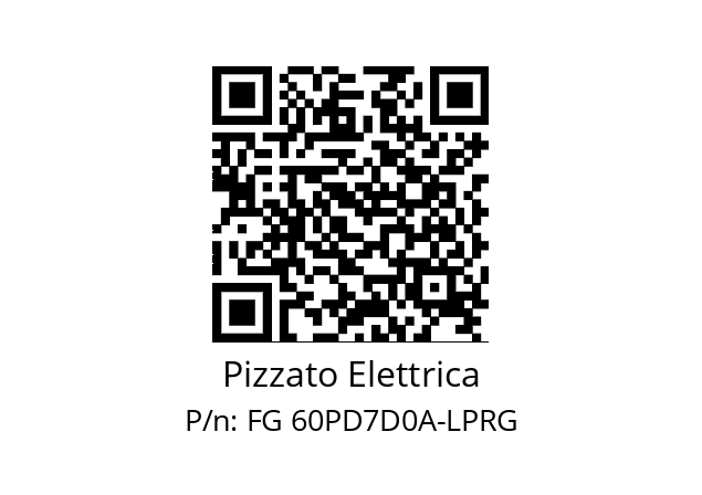   Pizzato Elettrica FG 60PD7D0A-LPRG