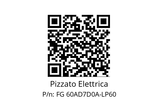   Pizzato Elettrica FG 60AD7D0A-LP60