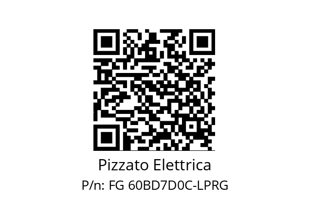   Pizzato Elettrica FG 60BD7D0C-LPRG