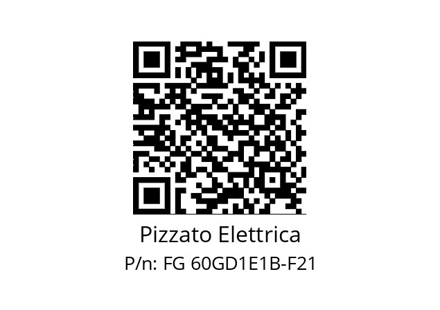   Pizzato Elettrica FG 60GD1E1B-F21