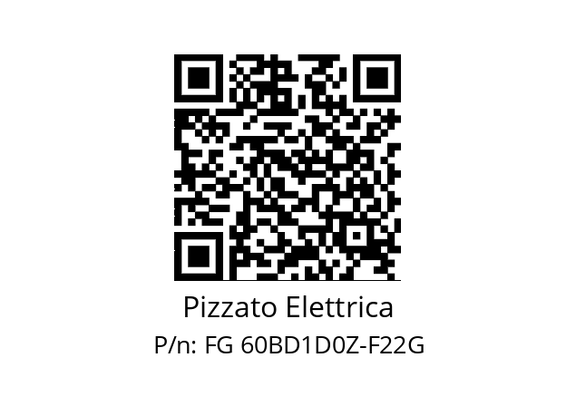   Pizzato Elettrica FG 60BD1D0Z-F22G