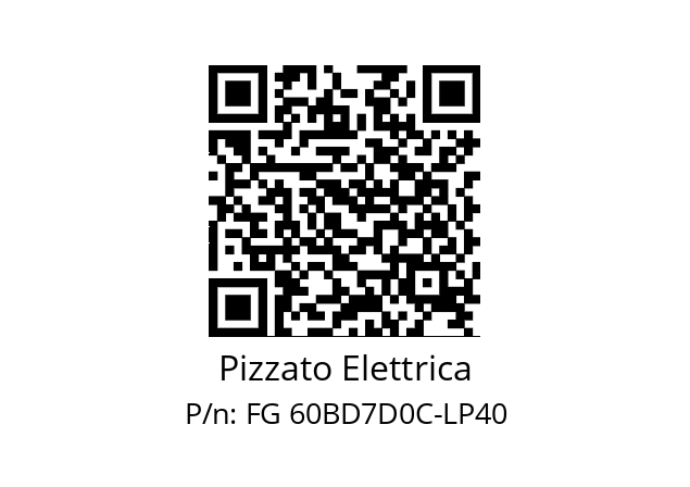   Pizzato Elettrica FG 60BD7D0C-LP40