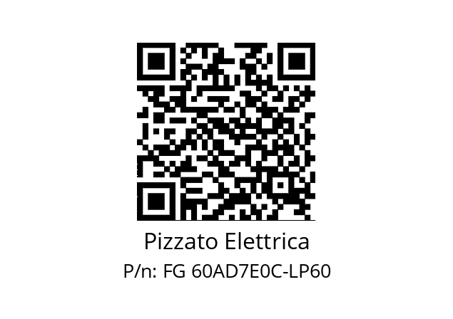   Pizzato Elettrica FG 60AD7E0C-LP60