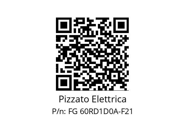   Pizzato Elettrica FG 60RD1D0A-F21