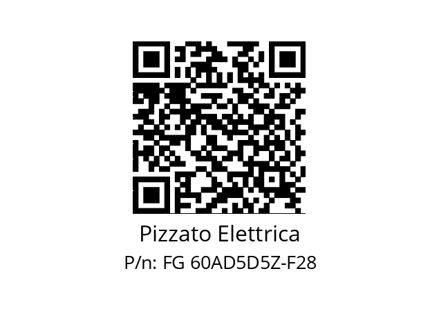   Pizzato Elettrica FG 60AD5D5Z-F28