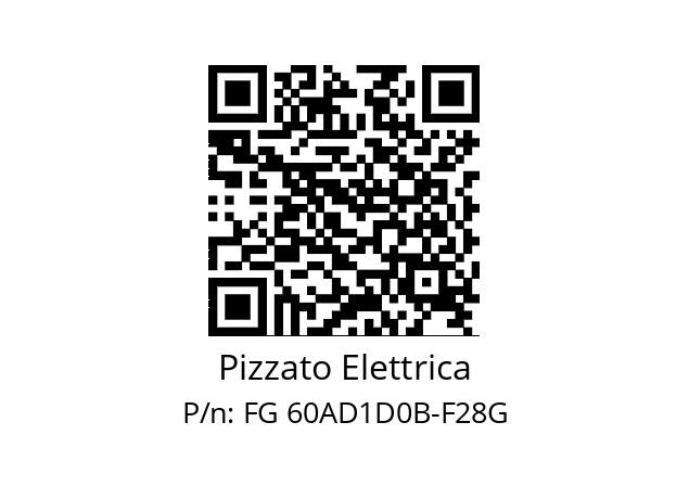   Pizzato Elettrica FG 60AD1D0B-F28G