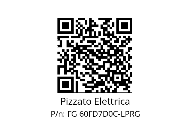   Pizzato Elettrica FG 60FD7D0C-LPRG