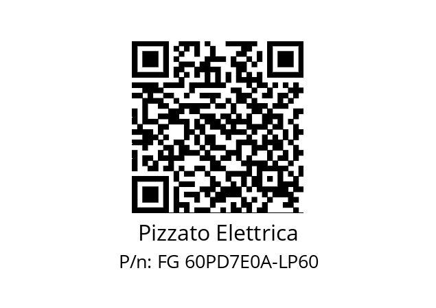   Pizzato Elettrica FG 60PD7E0A-LP60