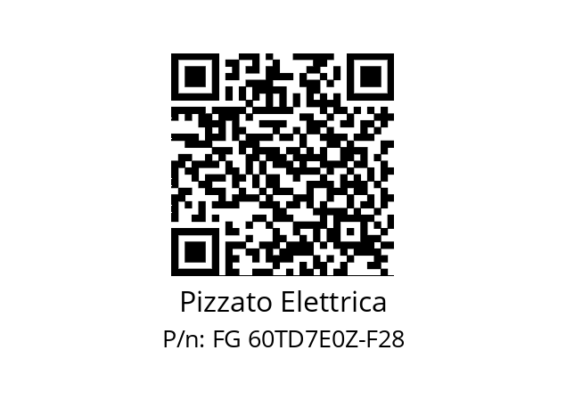   Pizzato Elettrica FG 60TD7E0Z-F28