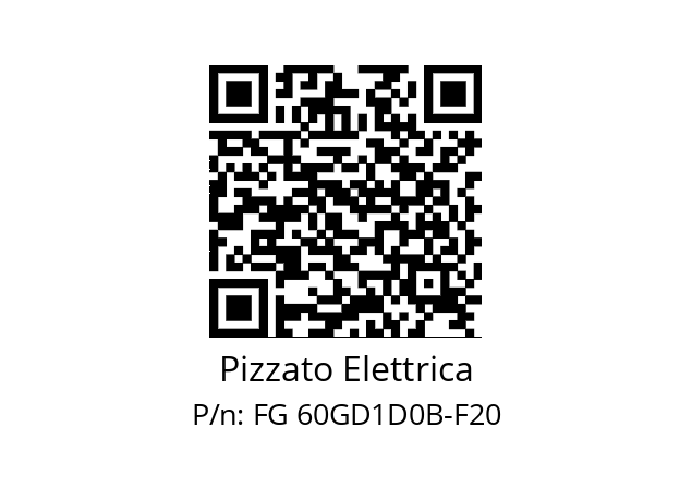   Pizzato Elettrica FG 60GD1D0B-F20