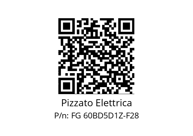   Pizzato Elettrica FG 60BD5D1Z-F28