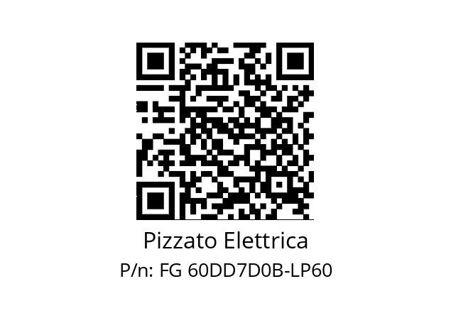   Pizzato Elettrica FG 60DD7D0B-LP60