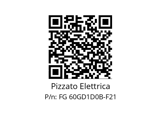   Pizzato Elettrica FG 60GD1D0B-F21