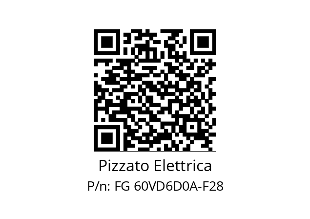   Pizzato Elettrica FG 60VD6D0A-F28